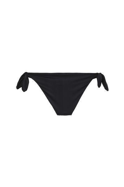 Black Tie-Detailed Bikini, , large image number 5