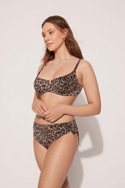 Multicolour High-Waist Bikini Briefs, , large image number 1