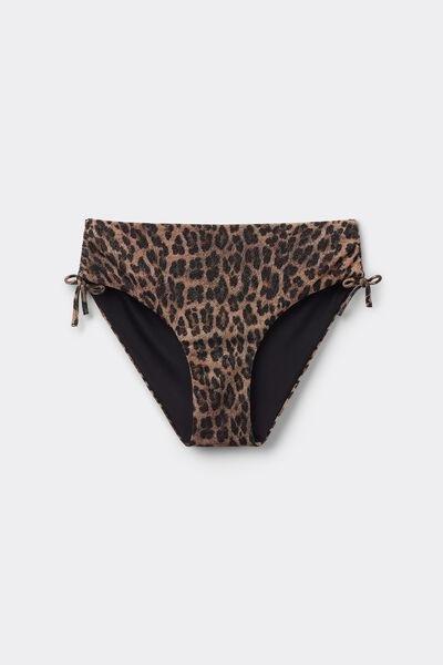 Multicolour High-Waist Bikini Briefs, , large image number 4