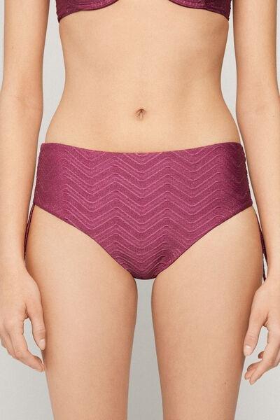 Pink Sparkling Touch High Bikini Bottoms, 5701_287Z, medium