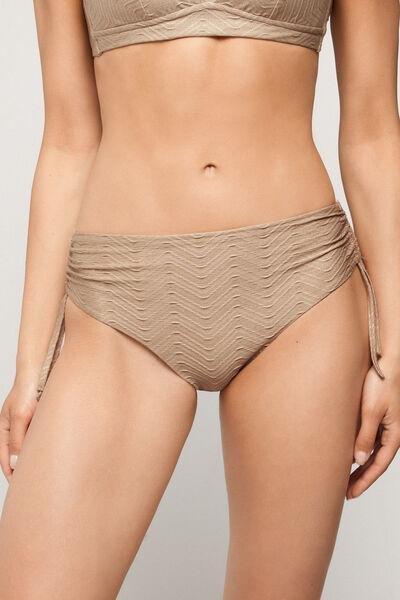 Brown Sparkling Touch High Bikini Bottoms, 5701_286Z, medium