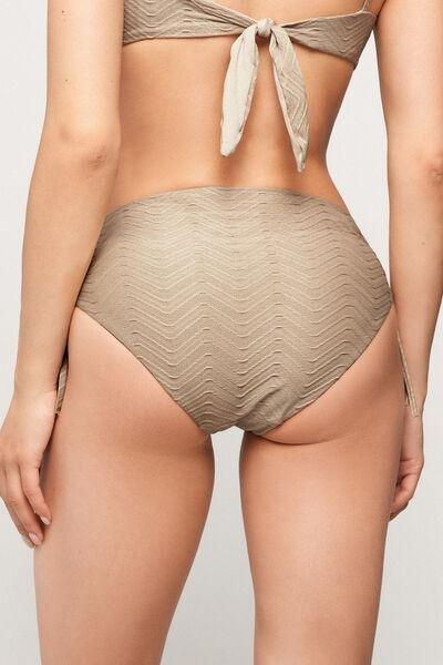 Brown Sparkling Touch High Bikini Bottoms, 5701_286Z, medium