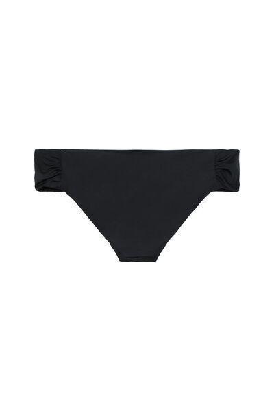 Black High-Waisted Ruched Bikini, , large image number 5