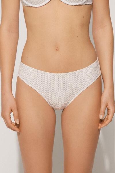 White Precious Net Bikini Bottoms, 5701_526Y, large image number 0