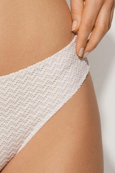 White Precious Net Bikini Bottoms, 5701_526Y, large image number 3