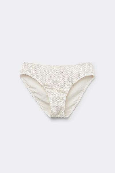 White Precious Net Bikini Bottoms, 5701_526Y, large image number 4