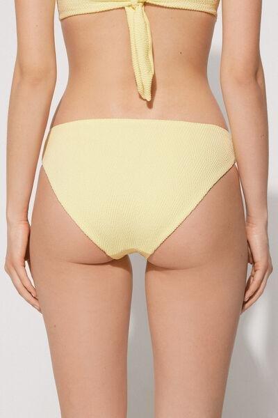 Yellow Dreamy Effect Bikini Briefs, , large image number 2