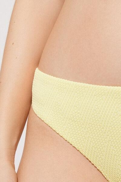 Yellow Dreamy Effect Bikini Briefs, , large image number 3