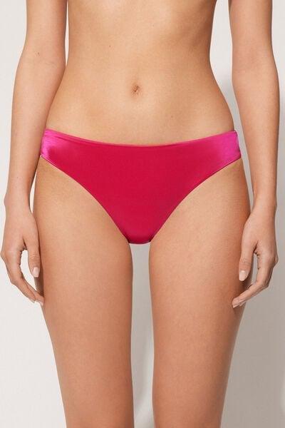 Pink Shiny Glam Bikini Briefs, 5701_497Y, large image number 0
