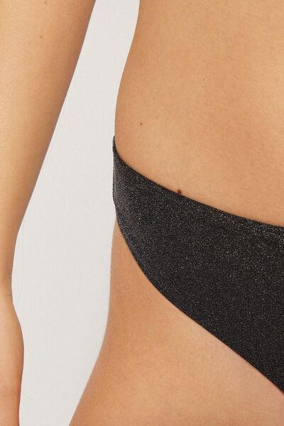 Black Sparkling Diva Bikini Briefs, , large image number 3