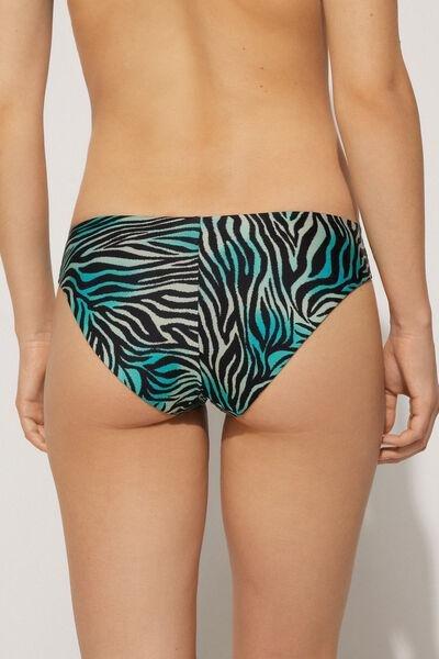 Multicolour High-Leg Bikini Bottoms, 5701_507Y, large image number 2