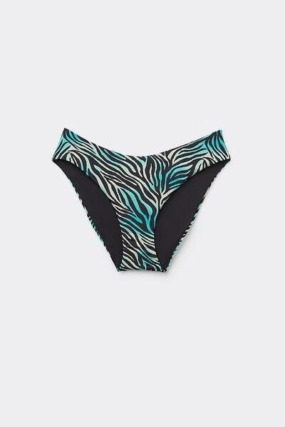 Multicolour High-Leg Bikini Bottoms, , large image number 4