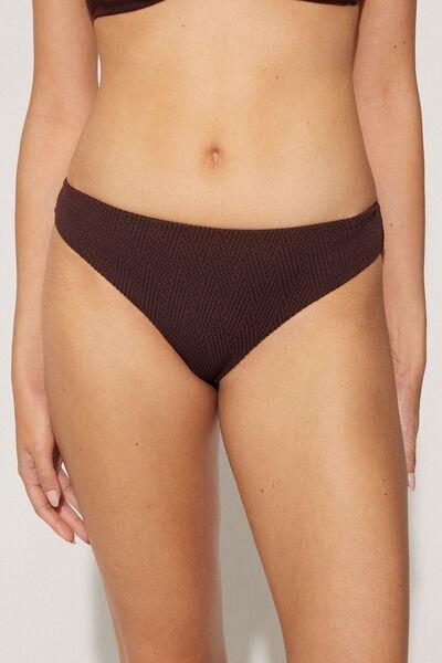Brown Dreamy Effect Bikini Bottoms, 5701_779Y, large image number 1