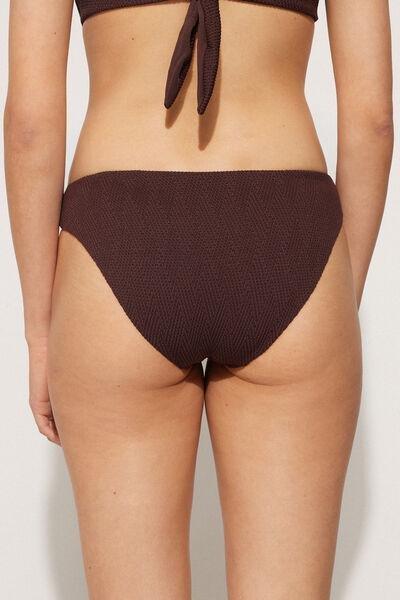 Brown Dreamy Effect Bikini Bottoms, 5701_779Y, large image number 2