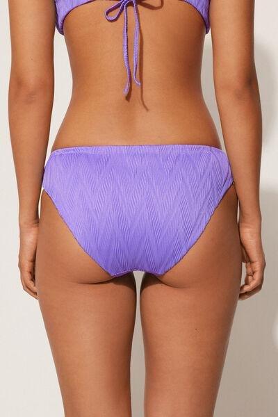Lilac Timeless Chevron Bikini Bottoms, , large image number 2