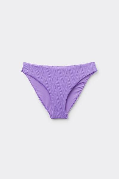 Lilac Timeless Chevron Bikini Bottoms, , large image number 4