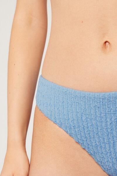 Blue Dreamy Texture Classic Bikini Bottoms, 5701_280Z, large image number 3