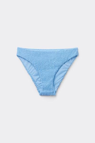 Blue Dreamy Texture Classic Bikini Bottoms, 5701_280Z, large image number 4