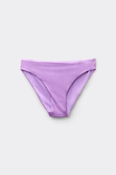 Lilac Shiny Glam Classic Bikini Bottoms, 5701_288Z, large image number 4