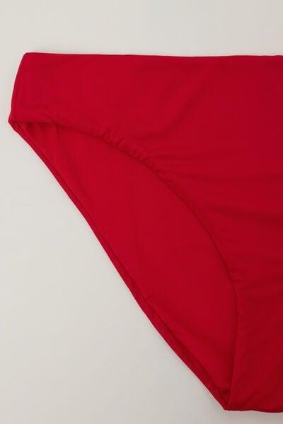 Red Timeless Look Classic Bikini Bottoms, 5701_290Z, large image number 5