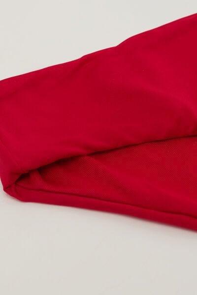 Red Timeless Look Classic Bikini Bottoms, 5701_290Z, large image number 6