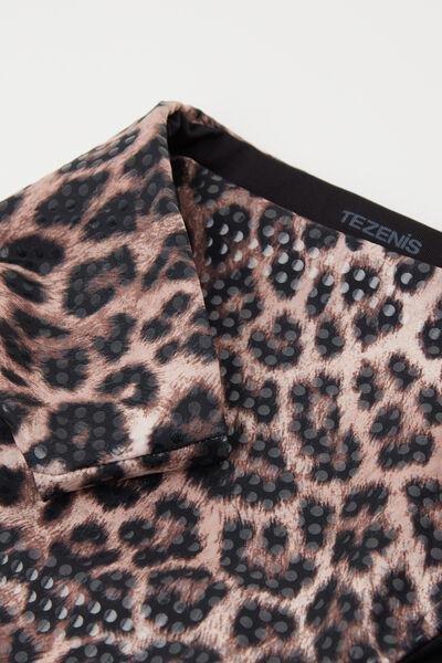 Beige Wild Soul Animal Print Classic Bikini Bottoms, 5701_299Z, large image number 5