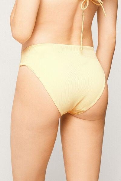 Yellow Sunny Days Classic Bikini Bottoms, 5701_564Z, large image number 2