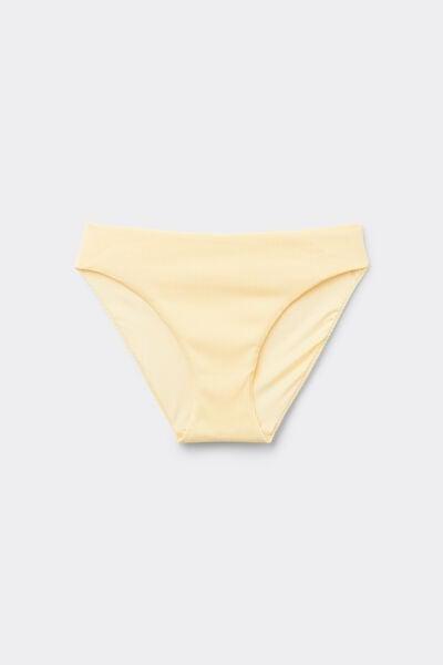 Yellow Sunny Days Classic Bikini Bottoms, 5701_564Z, large image number 4