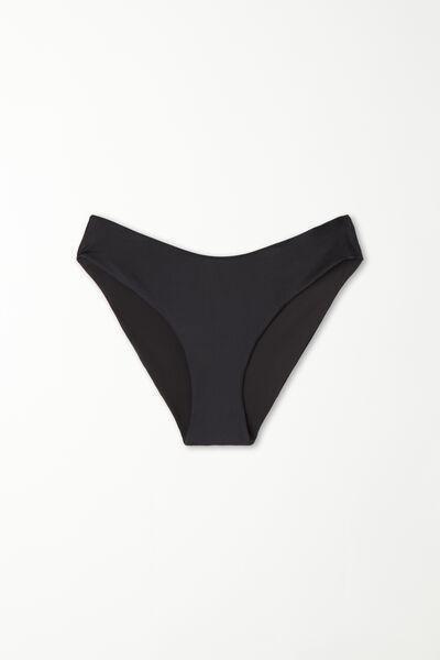 Black High-Cut Bikini Bottoms, , large image number 4
