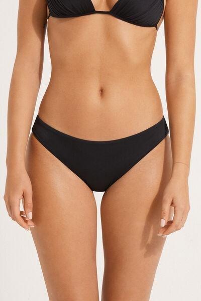 Black Brief Bikini Bottoms, , large image number 1