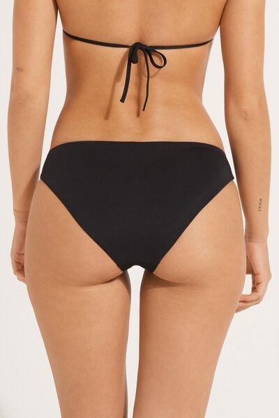 Black Brief Bikini Bottoms, , large image number 4