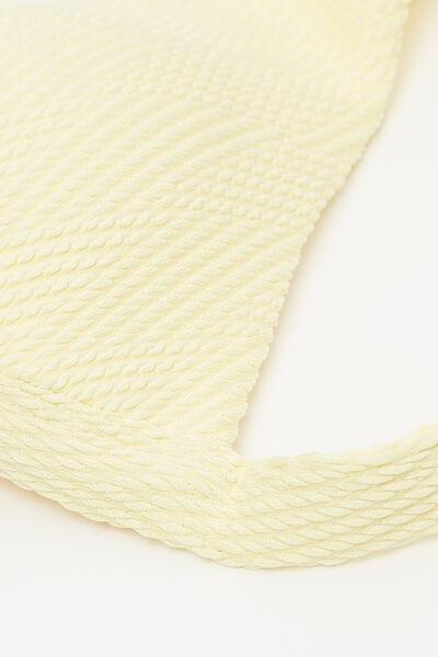 Yellow Padded Triangle Bikini Top, 5701_494Y, large image number 5