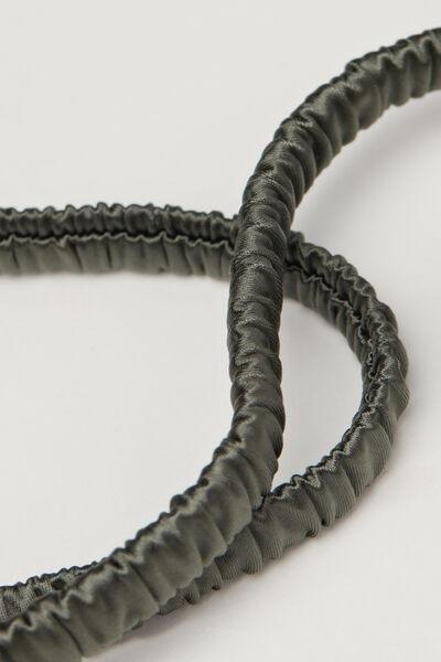 Green Shiny Glam Triangle Bikini Top, 5701_503Y, large image number 6