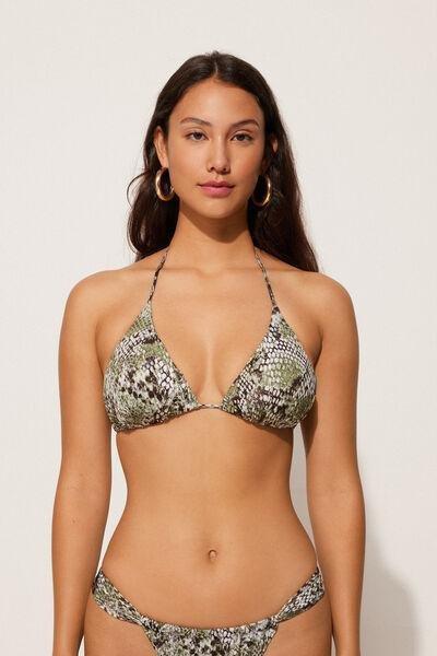 Multicolour Triangle Bikini Top, , large image number 0