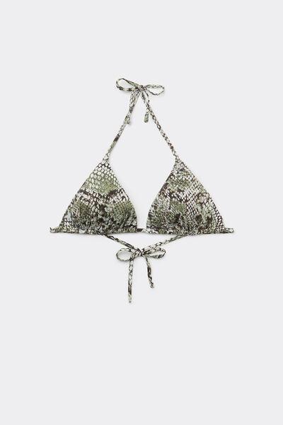 Multicolour Triangle Bikini Top, , large image number 4