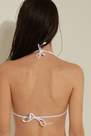 Tezenis - White White Crochet Triangle Bikini Top