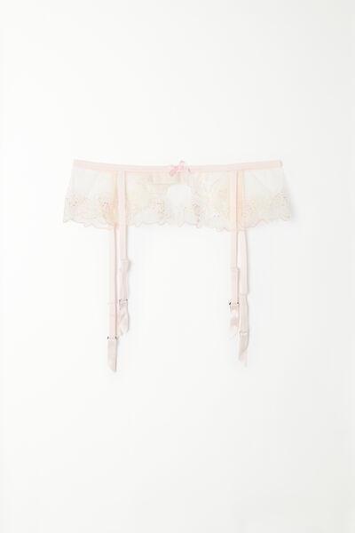 Ivory Light Roses Suspenders, 5701_688V, large image number 4