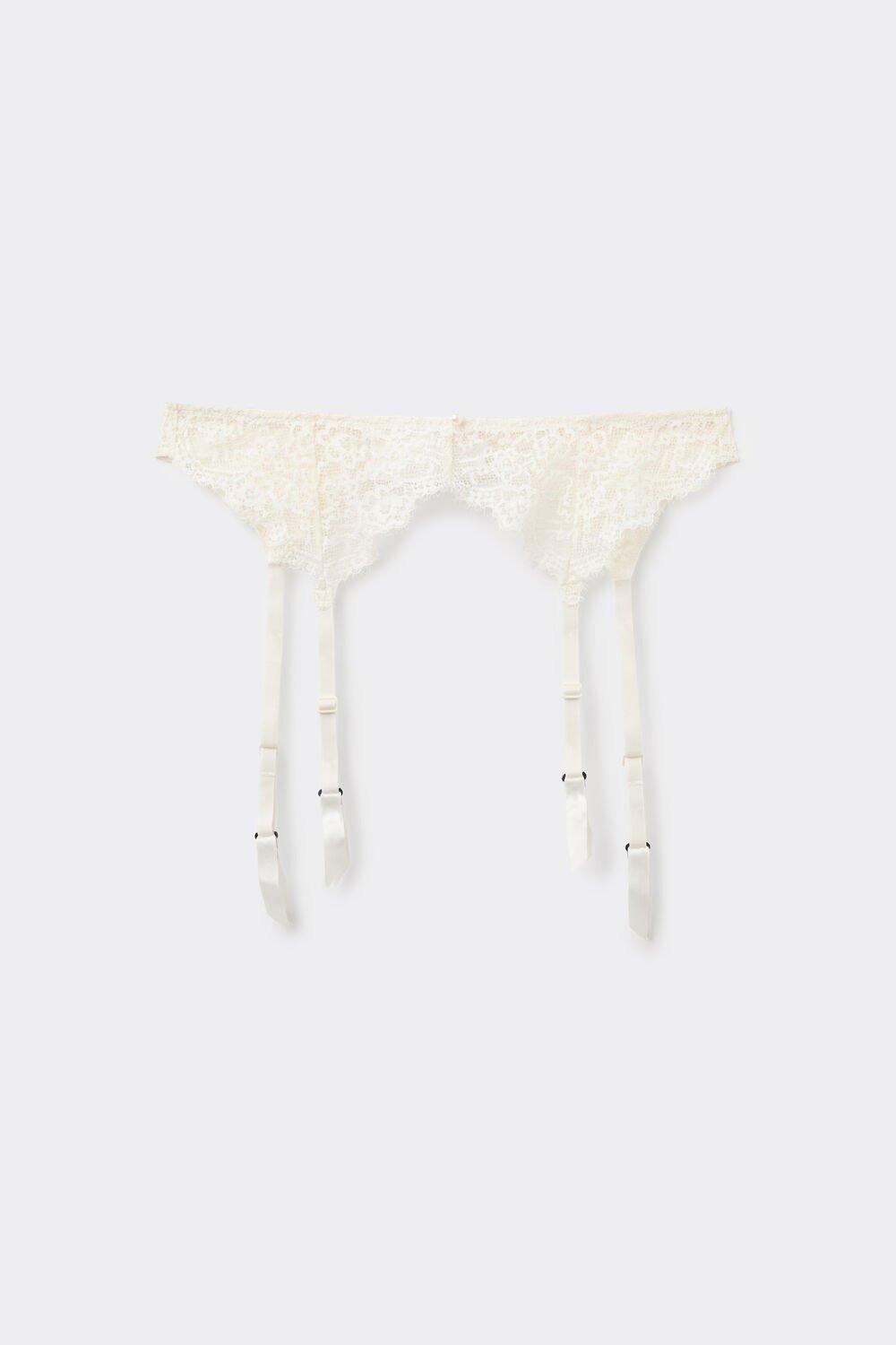 White Pearl Dream Lace Suspenders, 5701_677V, large image number 0