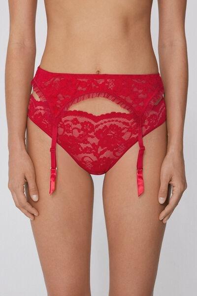 Red Romantic Fantasy Suspenders, 5701_873V, large image number 1