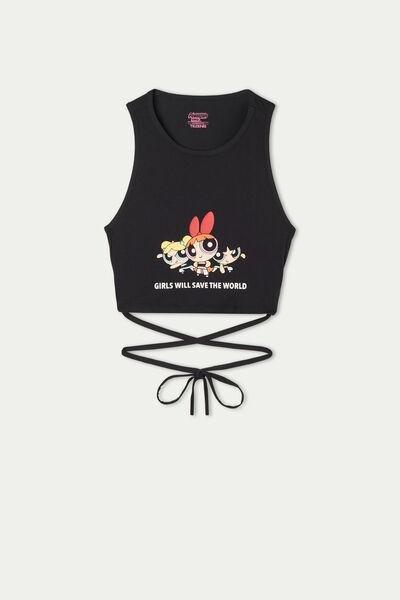 Black Powerpuff Girls Short Top, , large image number 4