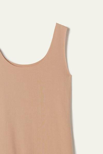 Beige Raw-Cut Camisole, Natural Blush, large image number 7