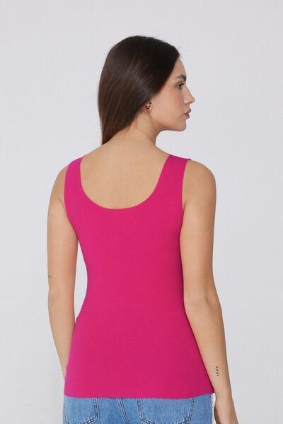 Pink Laser-Cut Camisole, , large image number 2