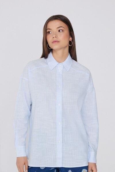 Blue Super Light Long Sleeve Shirt, , medium