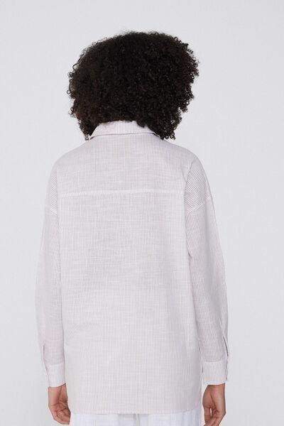 Cream Super Light Shirt, 5701_569Y, large image number 2