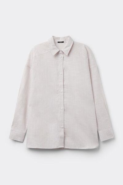 Cream Super Light Shirt, 5701_569Y, large image number 4