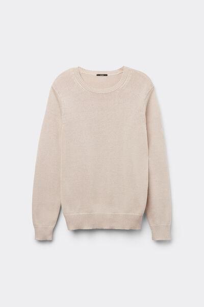 Ecru Fully Fashioned Sweater, , large image number 4