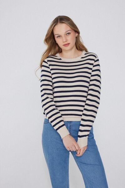 Multicolour Fully Fashioned Sweater, , large image number 1