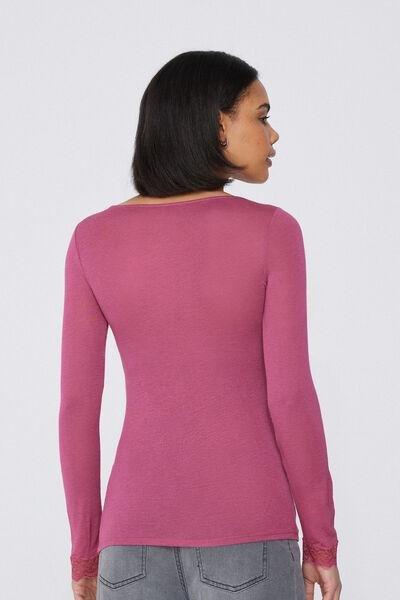 Pink Long-Sleeved Top, 5701_322Y, medium