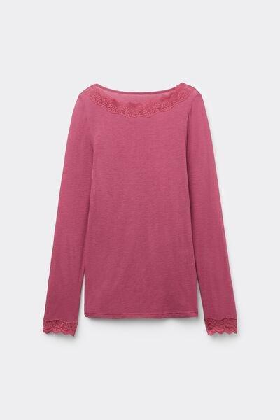 Pink Long-Sleeved Top, 5701_322Y, large image number 3