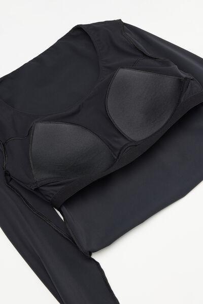 Black 2 In 1 Natural Lifting Long Sleeve Top, Black, large image number 5